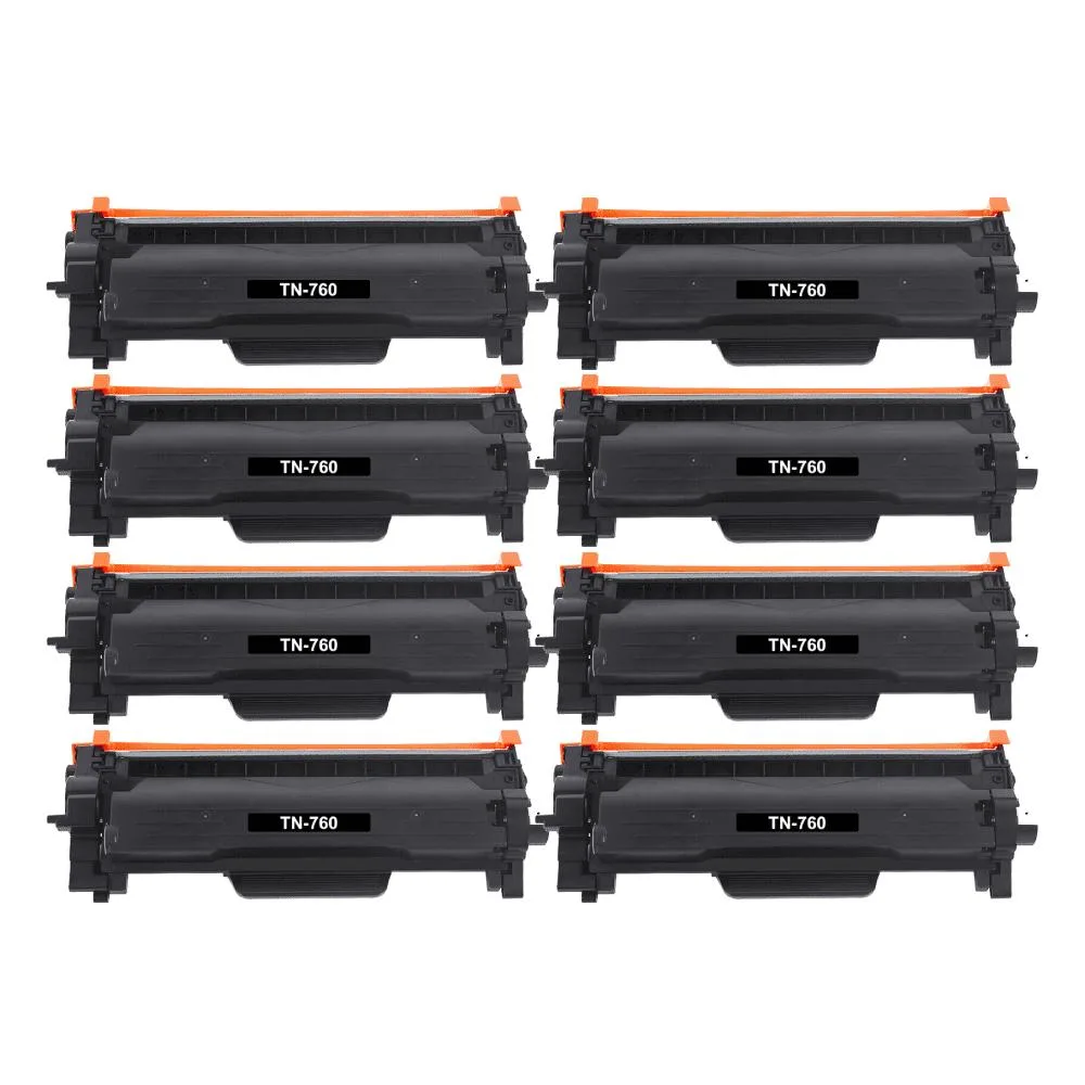 Ninestar Technology Ninestar Technology TN660 toner cartridge 8 pack high yield black — product photo