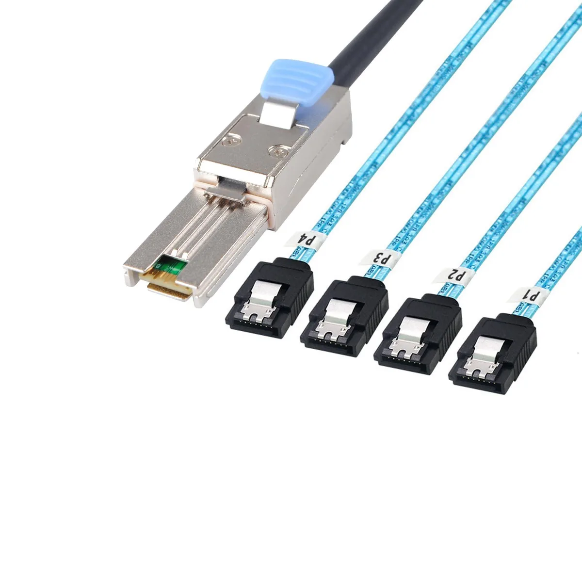 Vszerda Vszerda Mini SAS SFF-8088 to 4 SATA 3.3ft cable — product photo