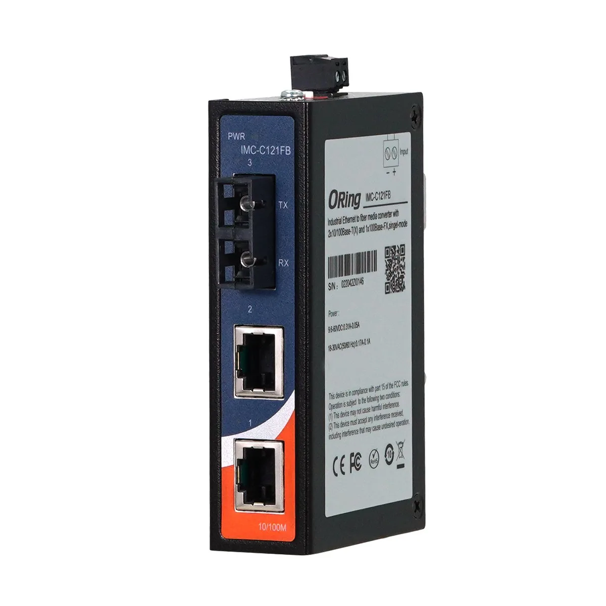 ORing ORing IMC-C121FB-SS-SC Industrial Media Converter — product photo
