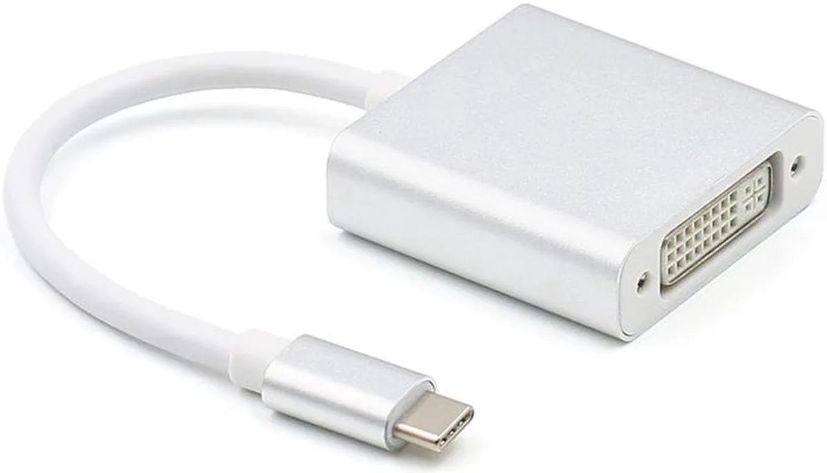 Vszerda Vszerda USB-C to DVI-D adapter 1920x1080p 60Hz Silver — product photo