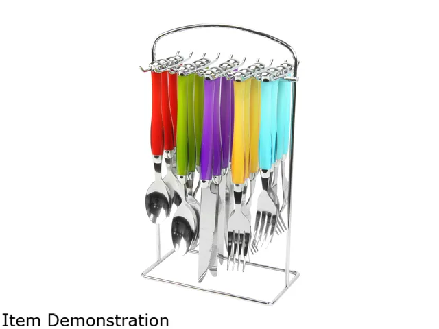 Gibson Gibson 105913.20 20-piece flatware set with hanging rack — product photo