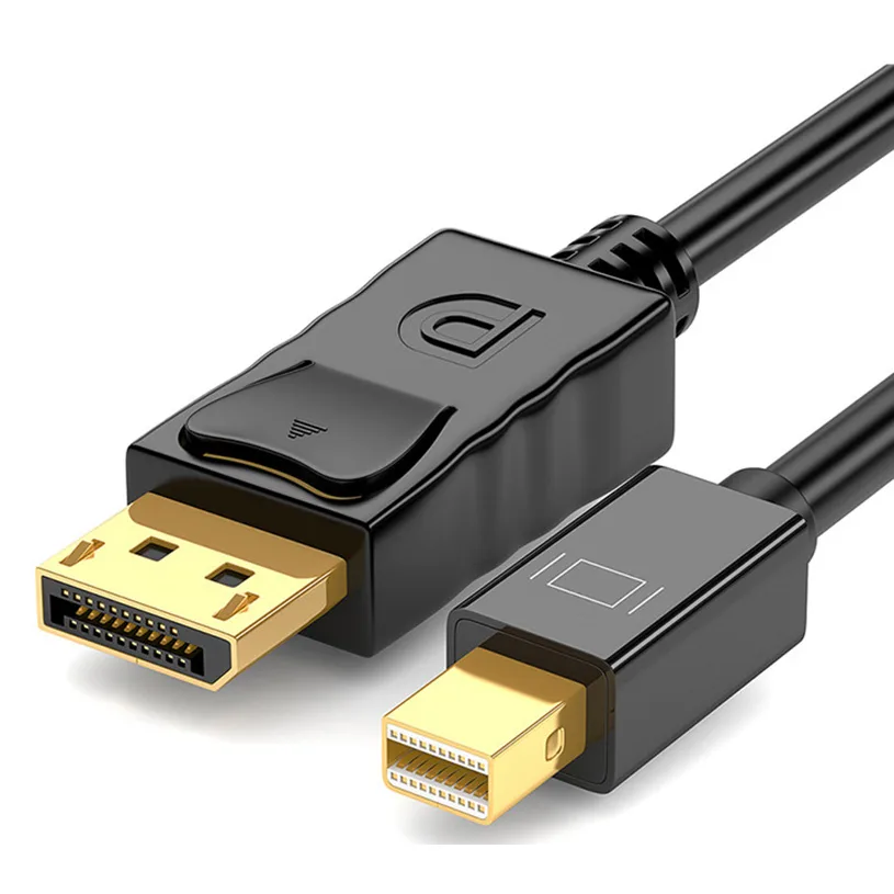 HANNORD HANNORD Mini DisplayPort to DisplayPort Cable 6 ft 4K 144Hz Black — product photo