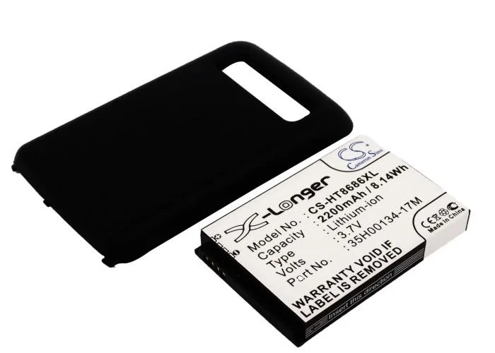 Cameron &amp; Co Cameron &amp; Co DS-CS-HT8686XL cell phone battery 2.2 Ah Li-ion black — product photo