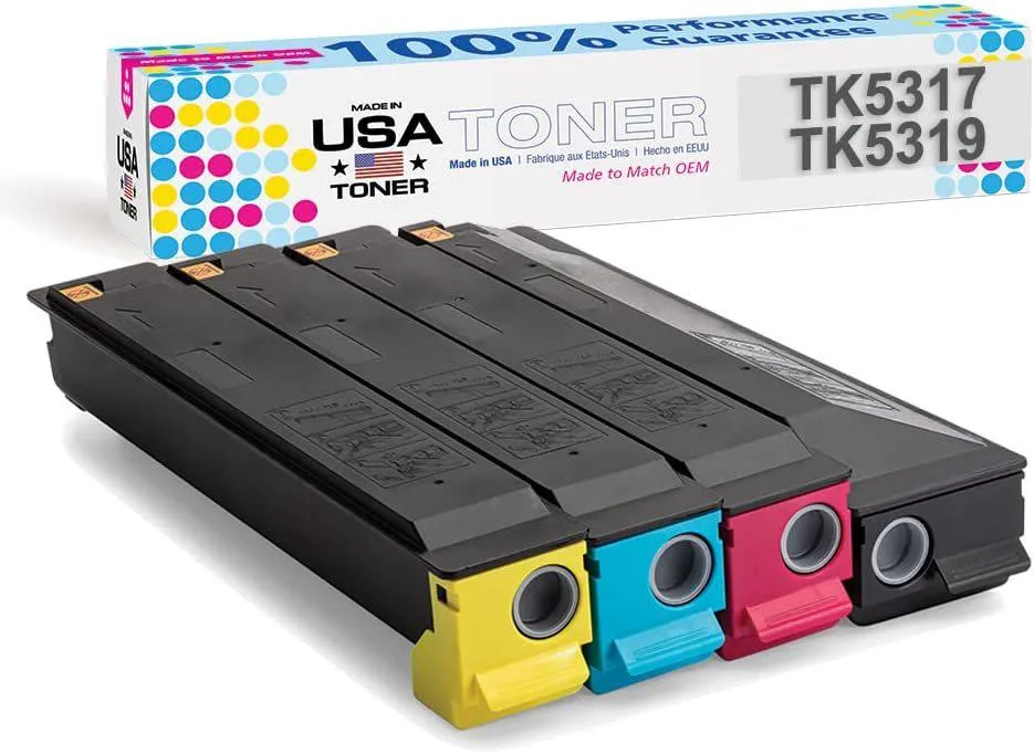 MADE IN USA TONER MADE IN USA TONER TK-5317 Compatible Toner Cartridge Set 4 Pack — product photo