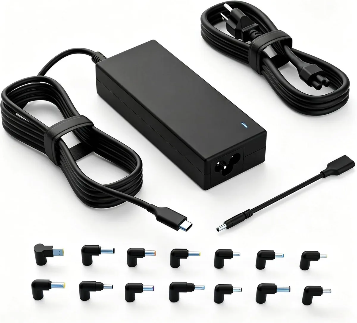 TIZOPO TIZOPO 100W USB-C Laptop Charger 15 Tips 20V/5A — product photo