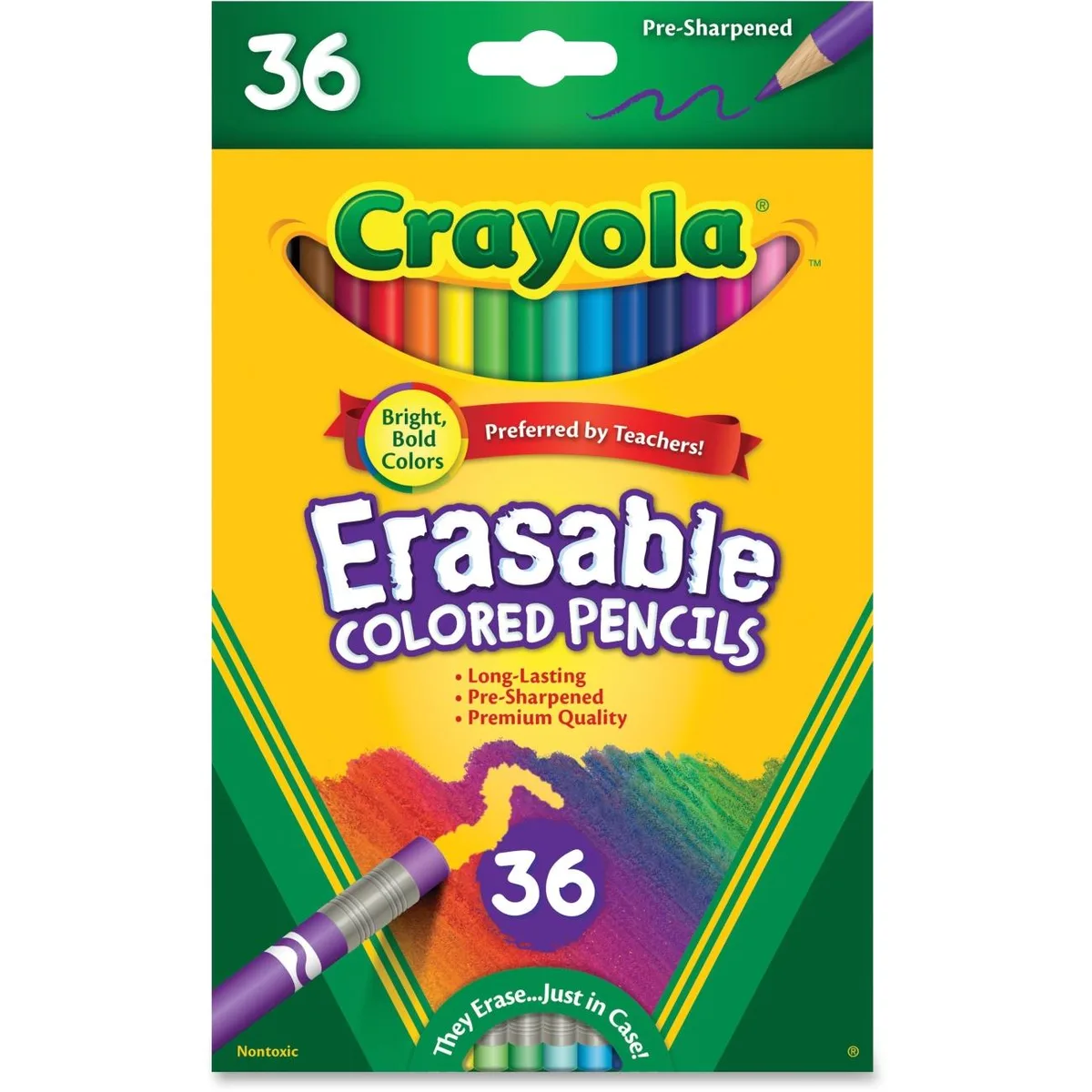 Crayola Crayola 681036 Erasable Colored Pencils 36 Pack — product photo
