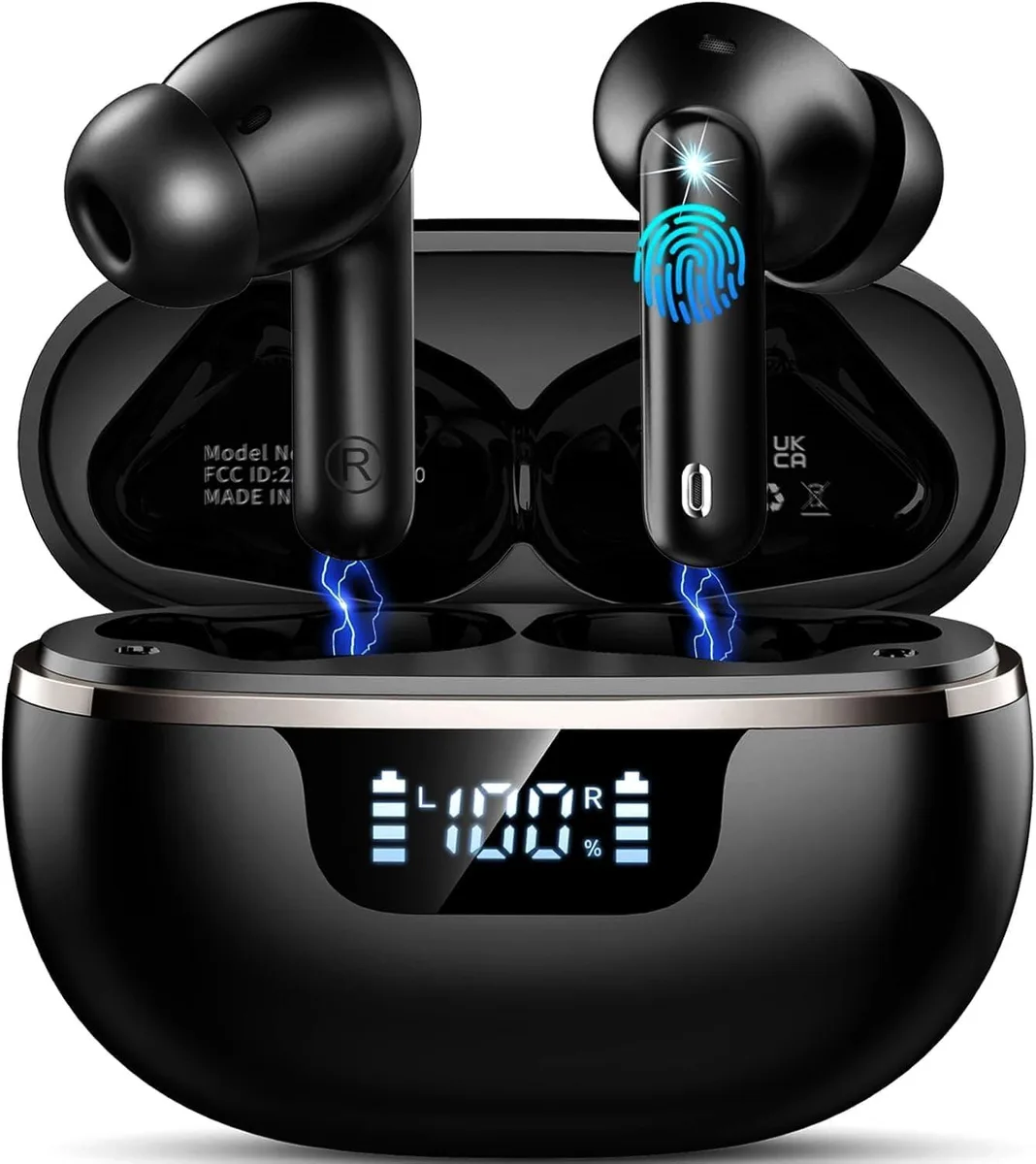 MAONO MAONO Bluetooth 5.4 Earbuds 13mm 45H IP7 4 ENC Mics — product photo