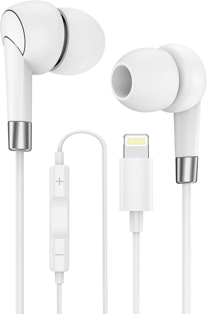 MAONO MAONO Lightning Earbuds with Microphone for iPhone 14 13 12 11 — product photo