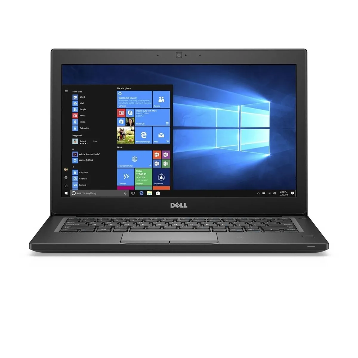 DELL DELL 210-2D-AKXL/I5/2.4/8/256-CR Latitude 7280 laptop 12.5" i5-6300U 2.4GHz 8GB 256GB SSD — product photo