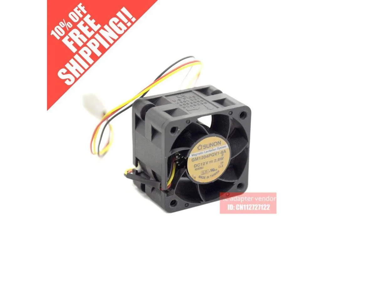 Fans Fans 4028 12V 2.8W GM1204PQV1-8A case fan — product photo