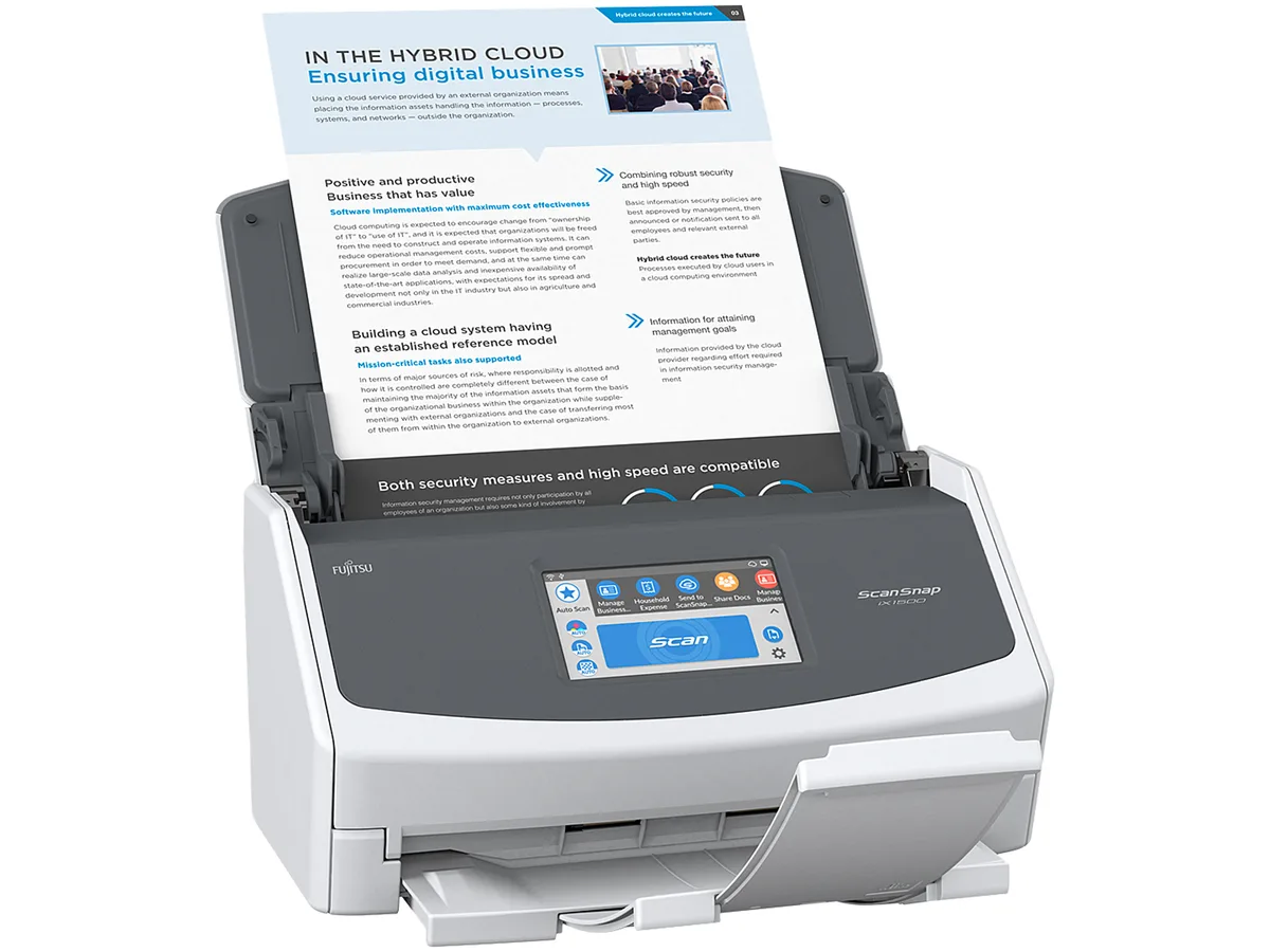 Fujitsu Fujitsu ScanSnap iX1500 50-sheet ADF document scanner — product photo
