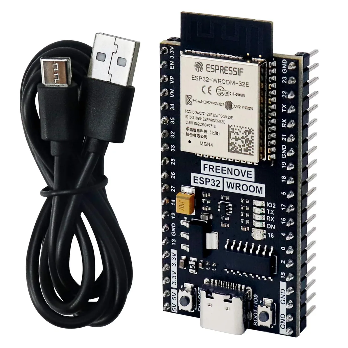 KEHIPI KEHIPI ESP32 Development Board FNK0090 Dual-core 32-bit 240 MHz Wi-Fi Bluetooth 4.2 — product photo