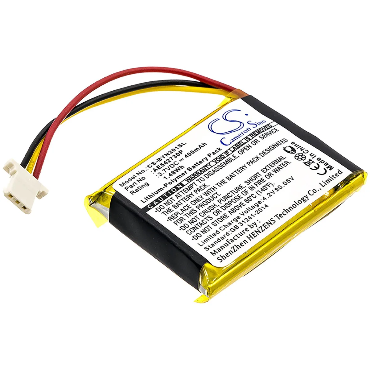 Cameron &amp; Co Cameron &amp; Co GPS accessory battery 3.7V 400mAh for Bushnell Neo Ghost 2015 — product photo