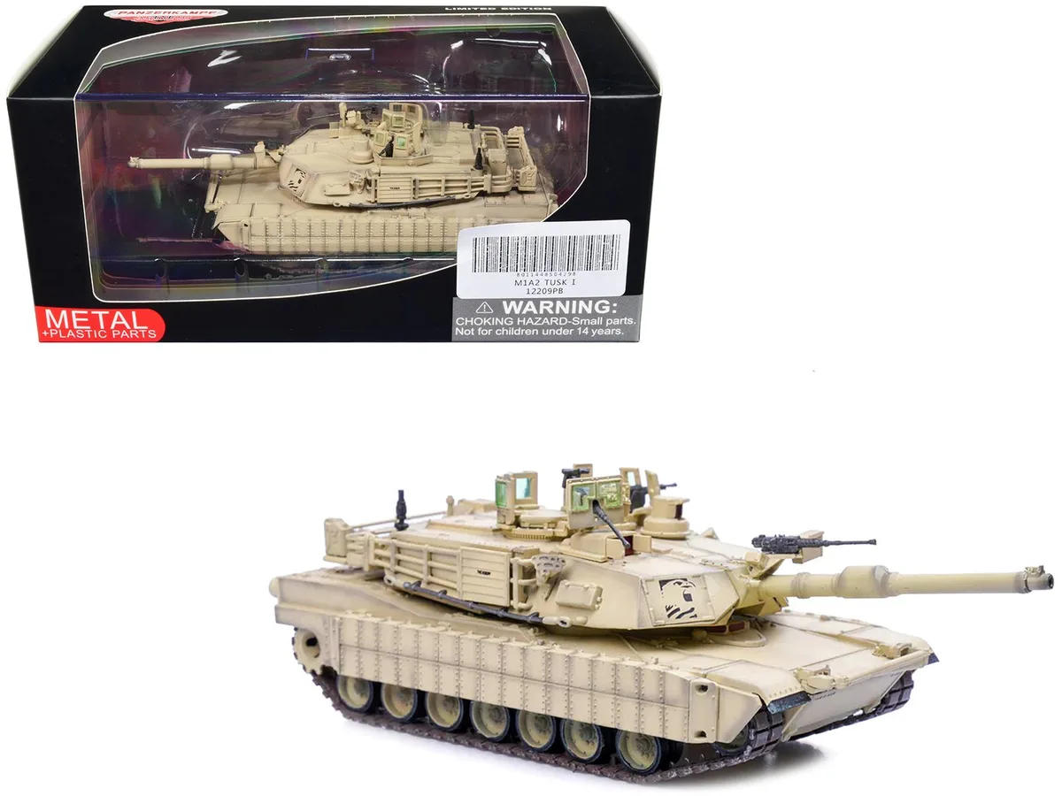 Panzerkampf Panzerkampf M1A2 Abrams TUSK "US Army Iraq" 1/72 Diecast 2011 — product photo