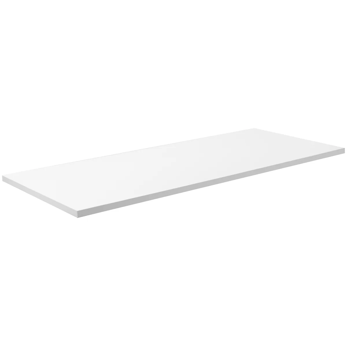 VIVO VIVO DESK-TOP55W-S White 55" x 24" Square Corner Table Top — product photo