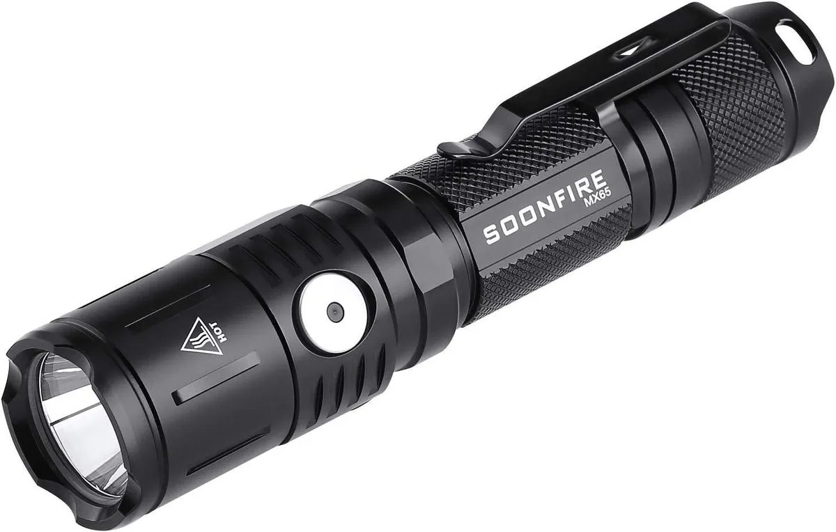 lelisten lelisten MX65 flashlight 1060 lumens USB rechargeable IPX8 — product photo