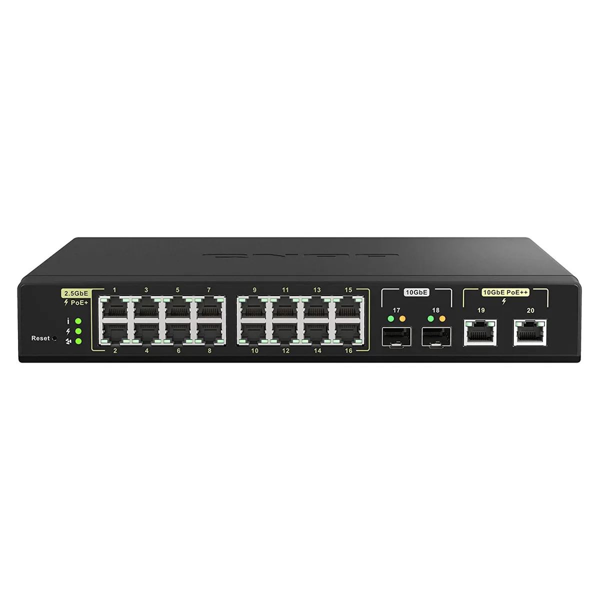 Qnap Qnap 20-Port 10GbE PoE++ 2.5GbE PoE+ Managed Network Switch — product photo