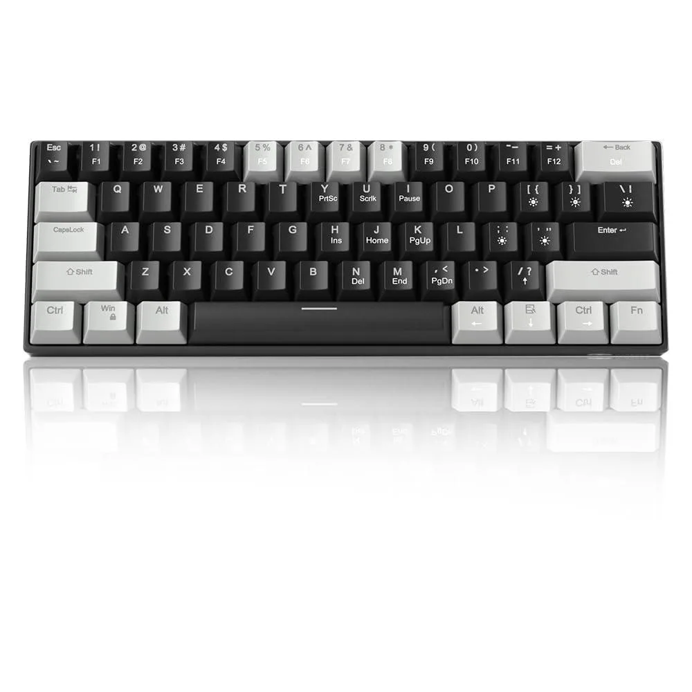  Redragon cstar61 60% Mechanical Gaming Keyboard Linear Red Switches 61 Keys Blue LED — product photo