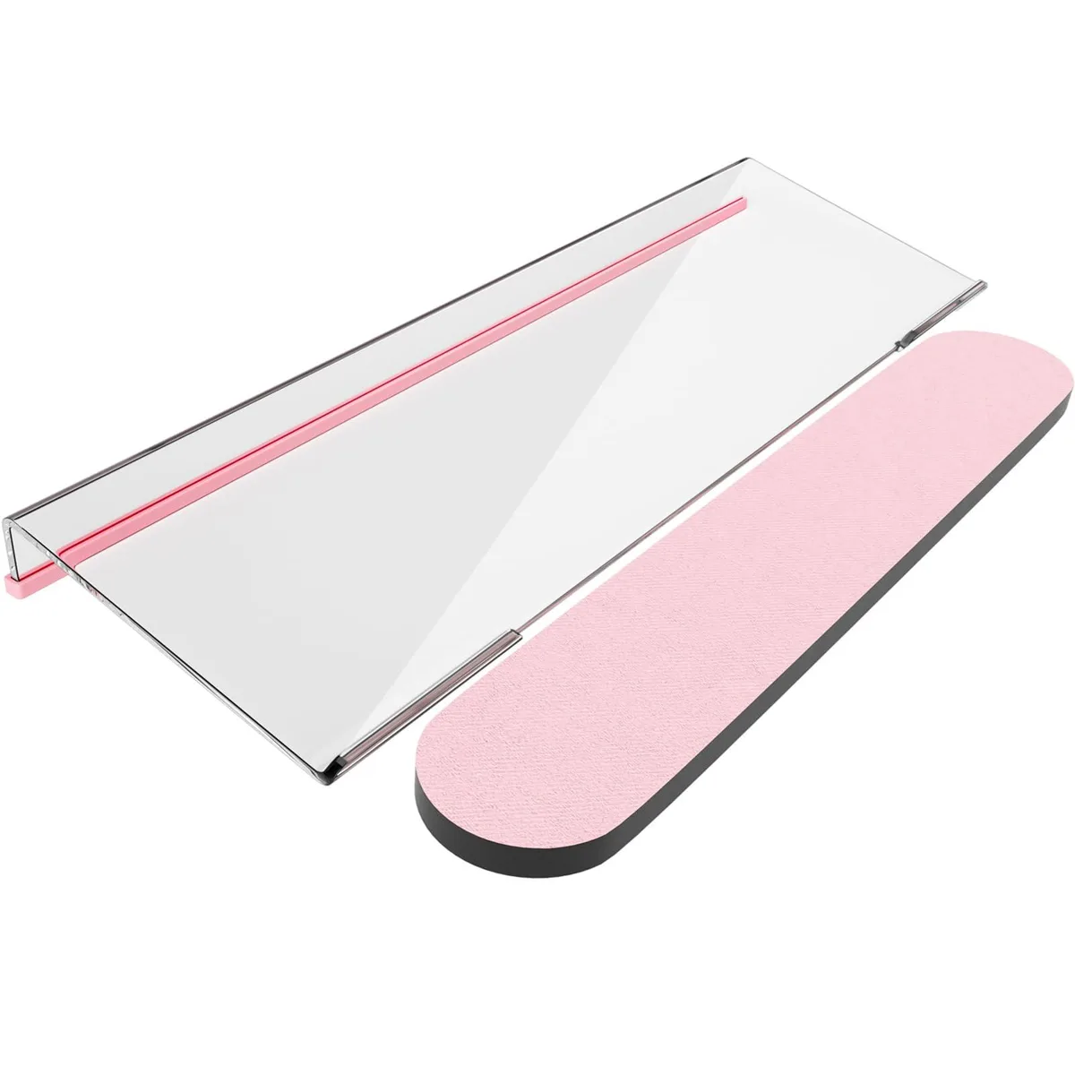  KOTEMON KS-L-Wrest Acrylic Keyboard Stand Clear 17 in — product photo