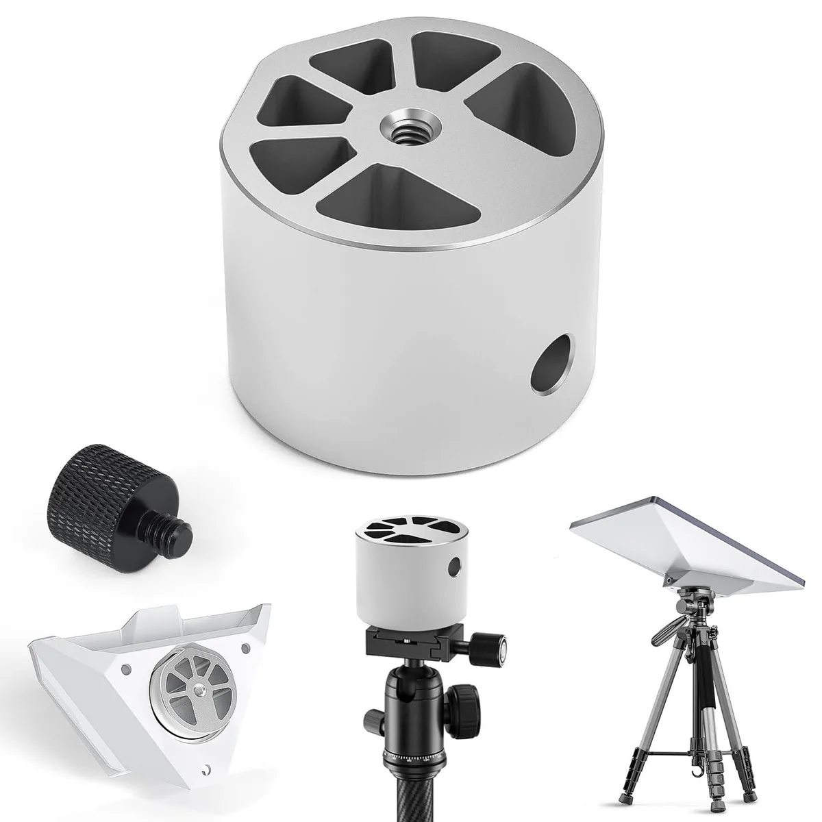  XLTTYWL Aluminum Tripod Mount Adapter for 2025 Starlink Mini &amp; Mini X — product photo