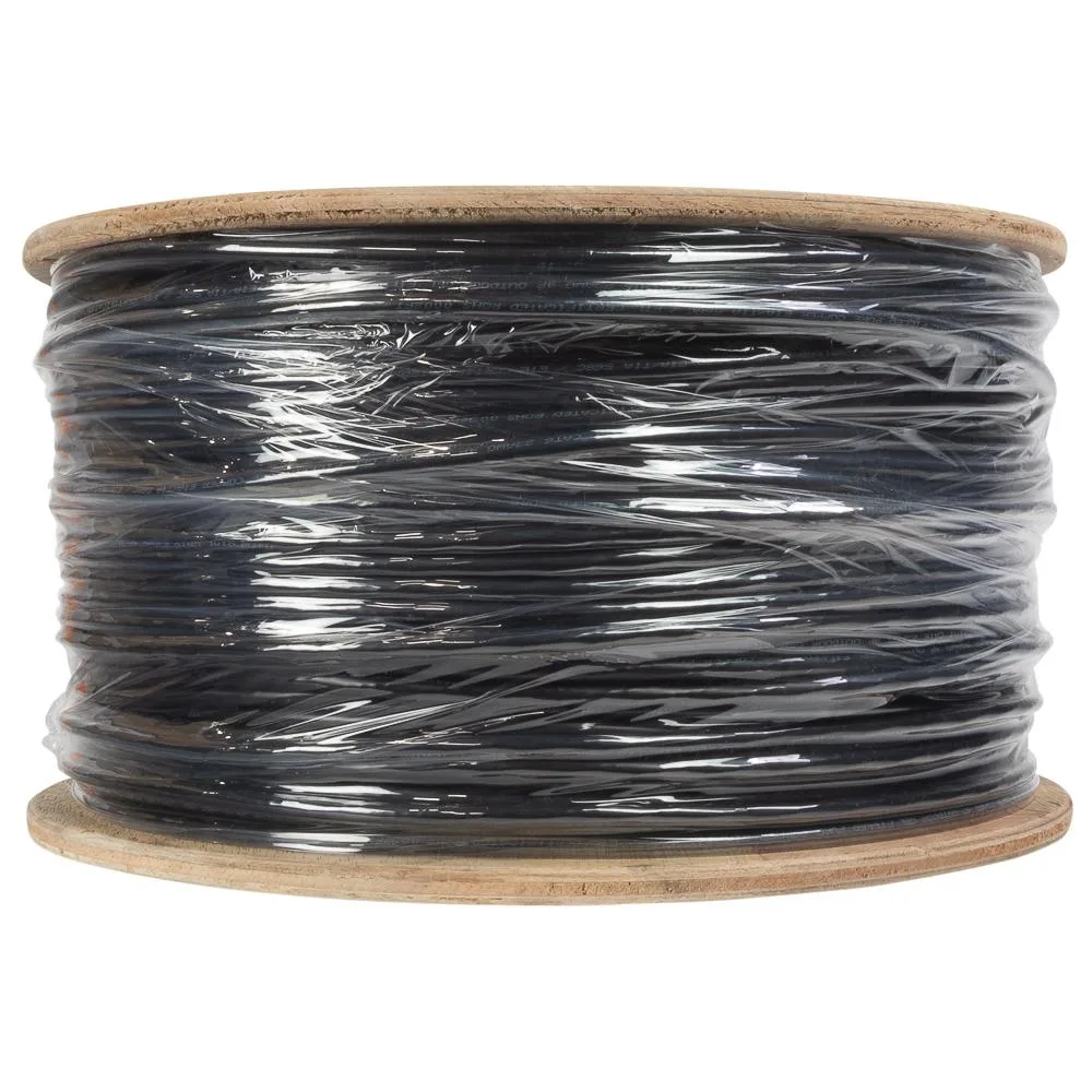 NavePoint NavePoint CAT6E UTP Outdoor Gel Filled Direct Burial 1000 ft Black — product photo