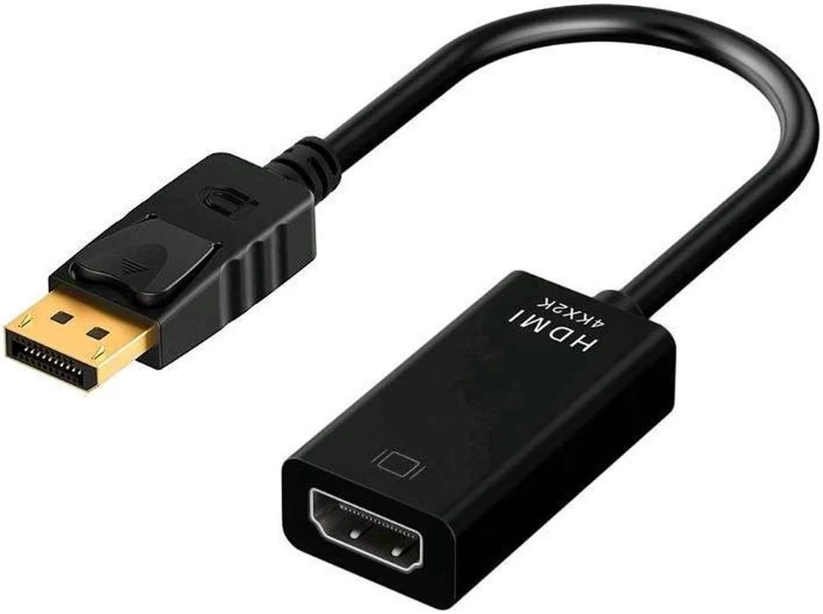 Aomoproing Aomoproing DisplayPort to HDMI adapter male to female 2 pack — product photo