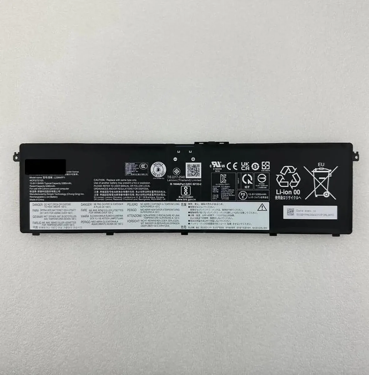 Beisite Beisite L23M4PF1 L23N4PF1 L23X4PF1 84Wh laptop battery — product photo