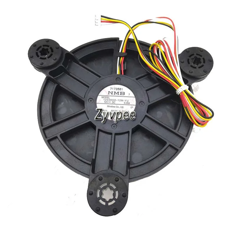 Zyvpee Zyvpee 12038GE-12M-YU 12V .26A 4 wires case fan — product photo