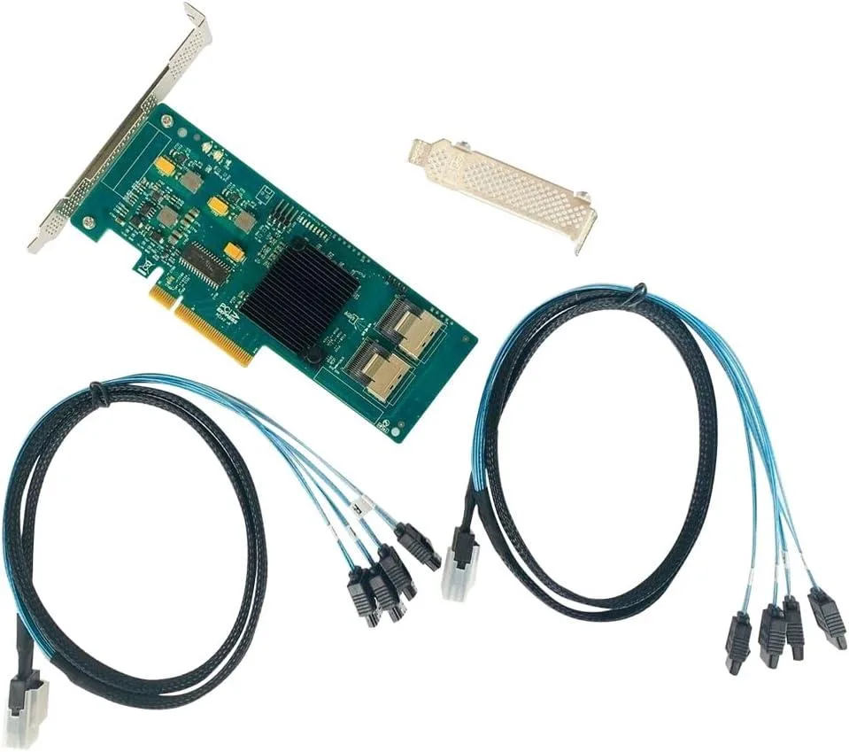 LSI LSI 9201-8i SAS HBA PCIe 2.0 6Gbps IT Mode 2x SFF-8087 — product photo