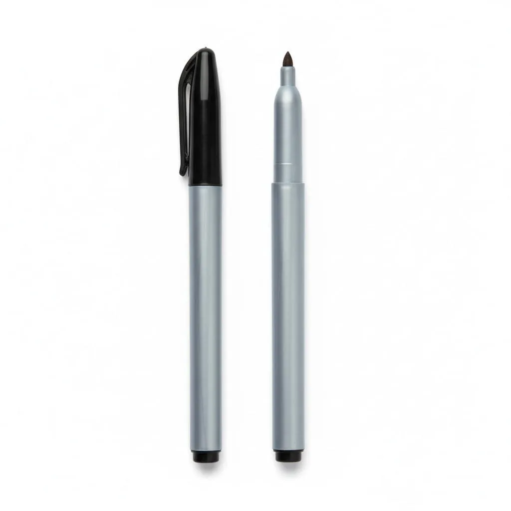  Cadie Freezer Marker Set of 2 Black Chisel Tip Pens -25°C — product photo