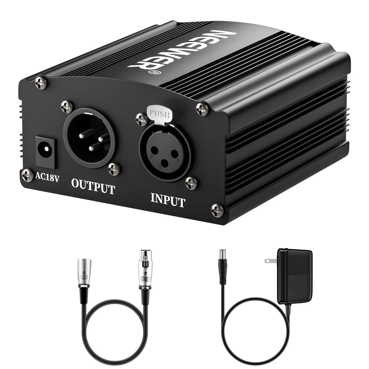  NEEWER 40085860 48V Phantom Power Supply power adapter — product photo