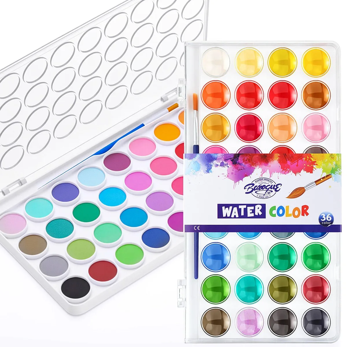  Nuanchu CO-Nuanchu-4357 Watercolor Paint Set 36 Colors — product photo