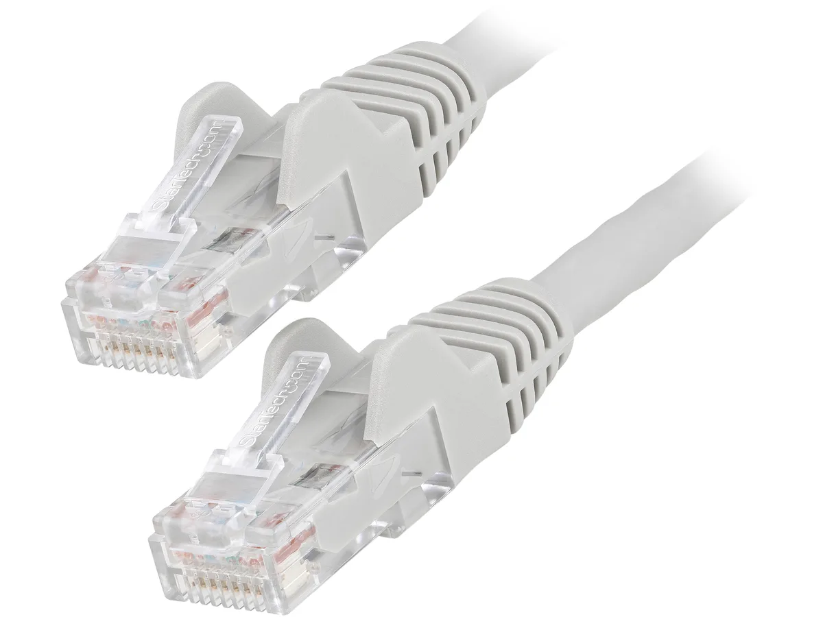 STARTECH STARTECH N6LPATCH50GR network ethernet cable 50ft 15m CAT6 LSZH Gray — product photo