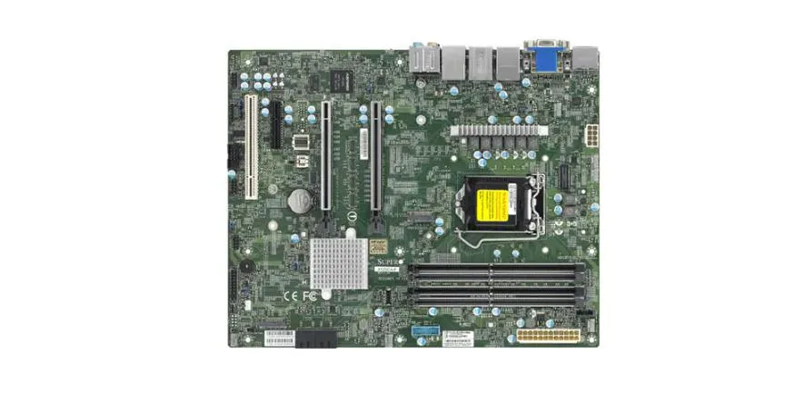 Supermicro Supermicro MBD-X12SCA-F-B W480 LGA1200 128GB DDR4 server motherboard — product photo