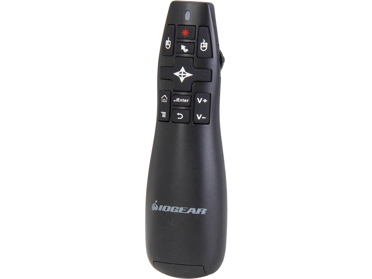 IOGEAR IOGEAR GME430R Red Point Pro 2.4GHz Gyroscopic Presentation Remote — product photo