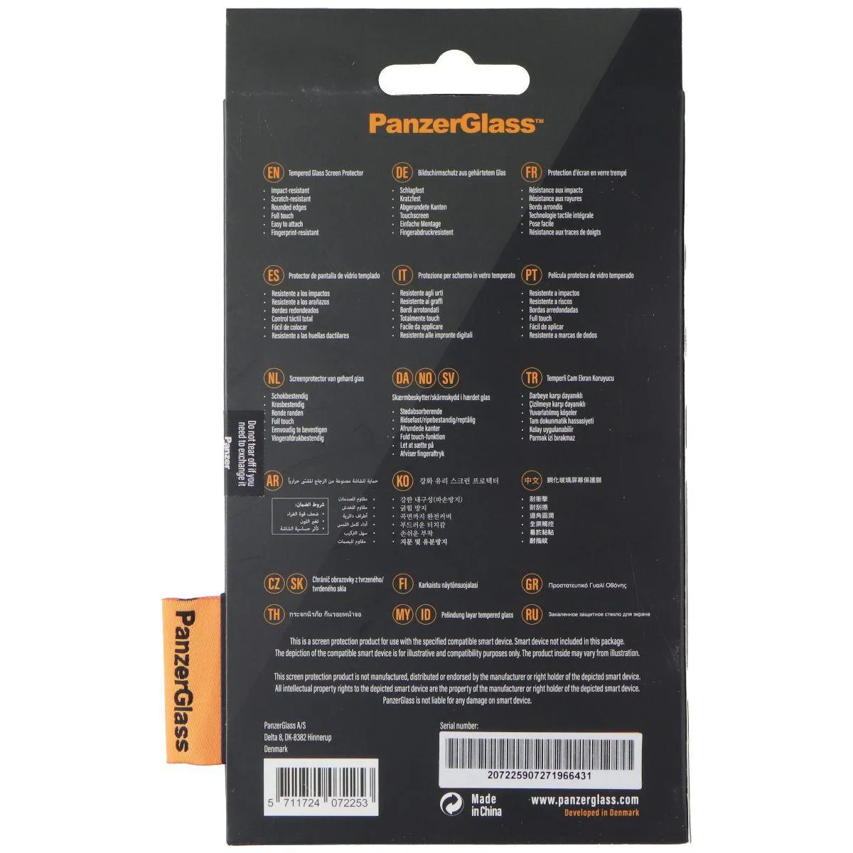 PanzerGlass PanzerGlass Screen Protector for Samsung Galaxy A11 — product photo