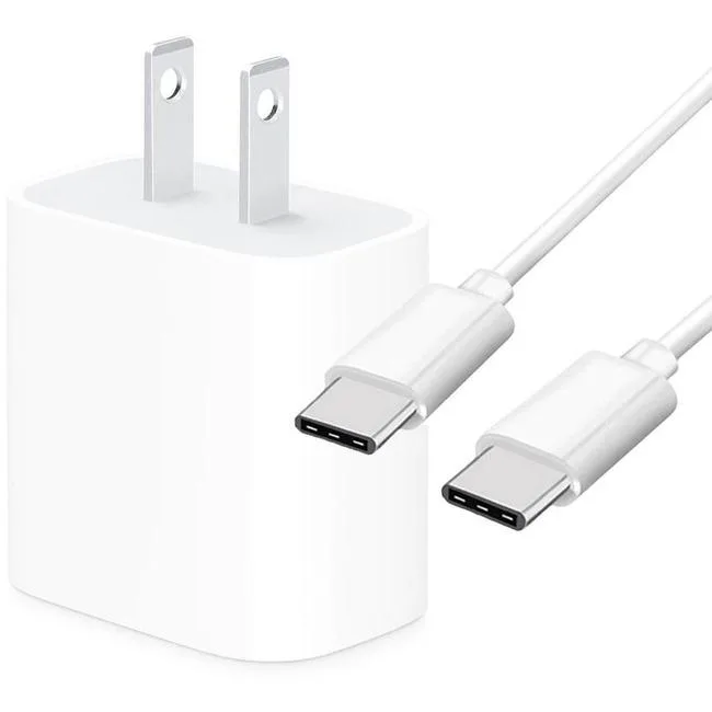 4XEM 4XEM 4XIPADPROKIT10 White 10ft 20W USB-C Charger Kit — product photo