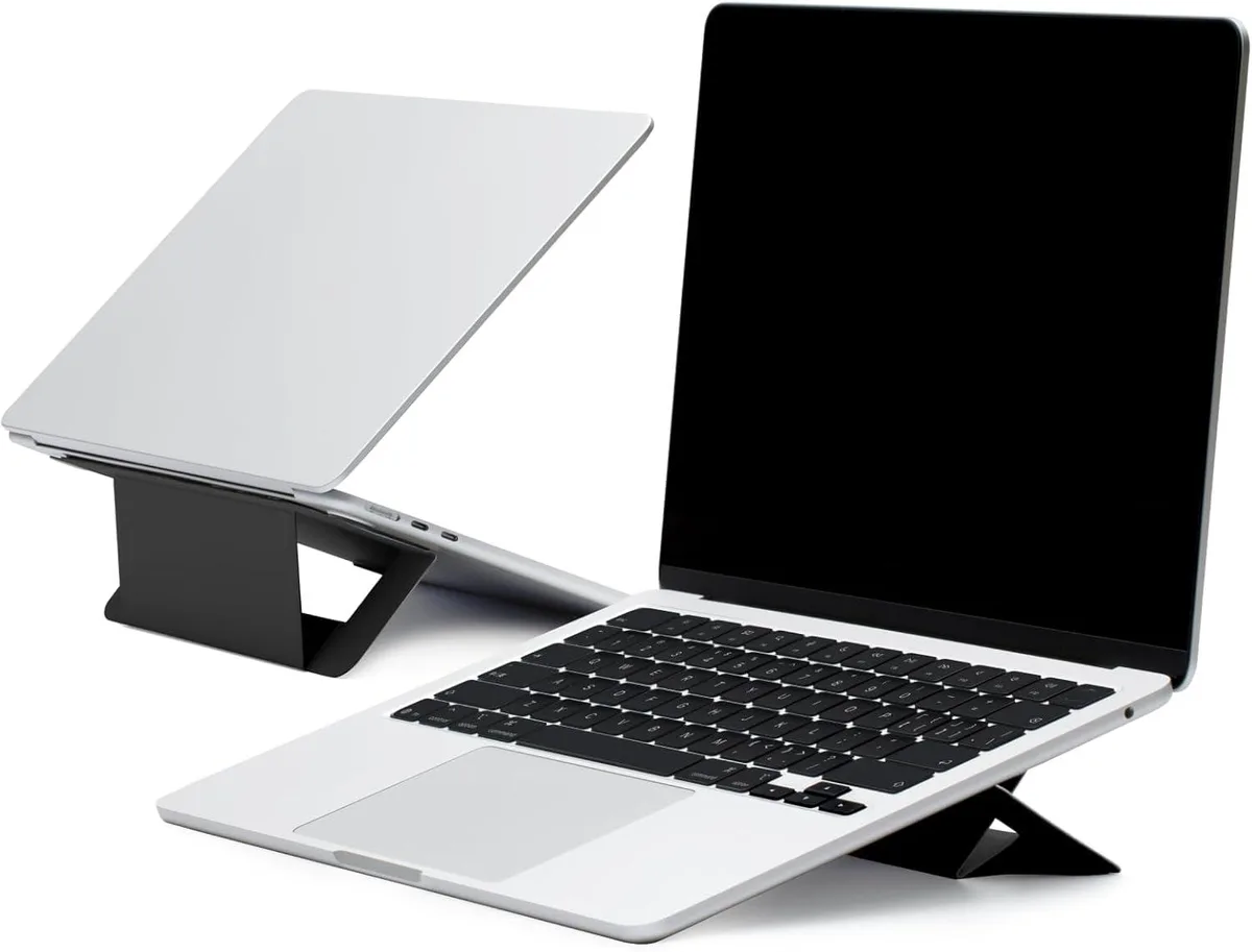Emazne Emazne Adhesive Airflow Laptop Cooling Riser Jet Black 11-16 — product photo