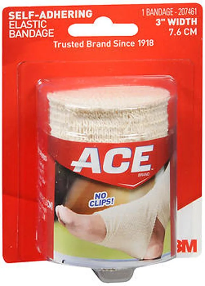 3M 207461 self-adhesive elastic bandage roll tan