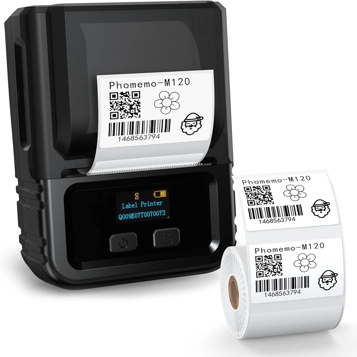 BFKK BFKK Label Maker M120 50mm Bluetooth 4.2 Thermal Printer — product photo
