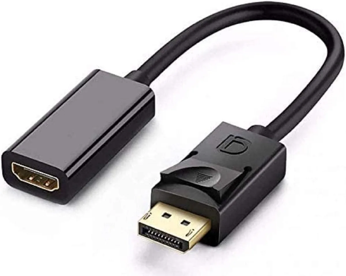 Vszerda Vszerda DisplayPort to HDMI adapter male to female 1080P 3D — product photo