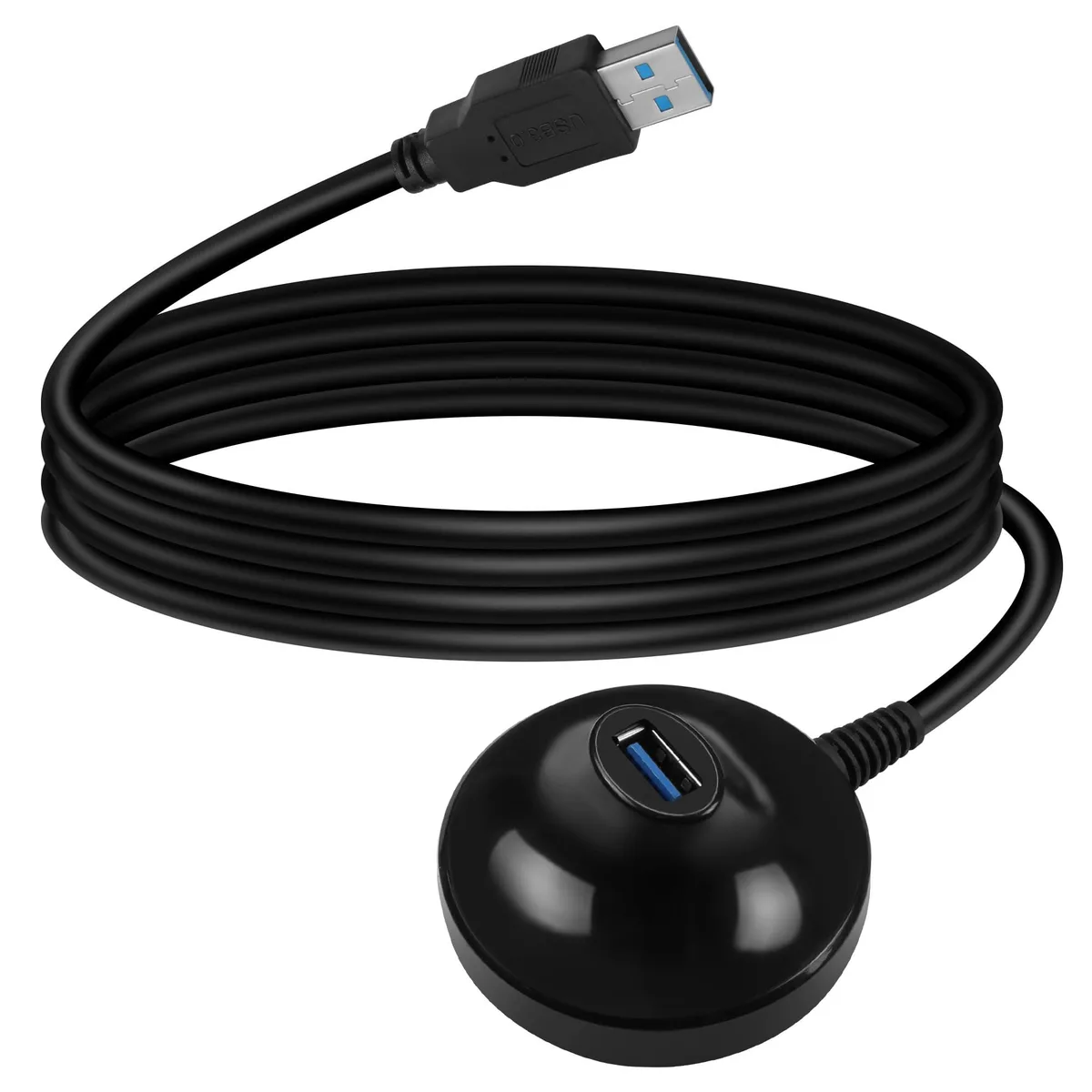  HATMINI 4.9FT USB 3.0 Extension Cable with Pedestal — product photo