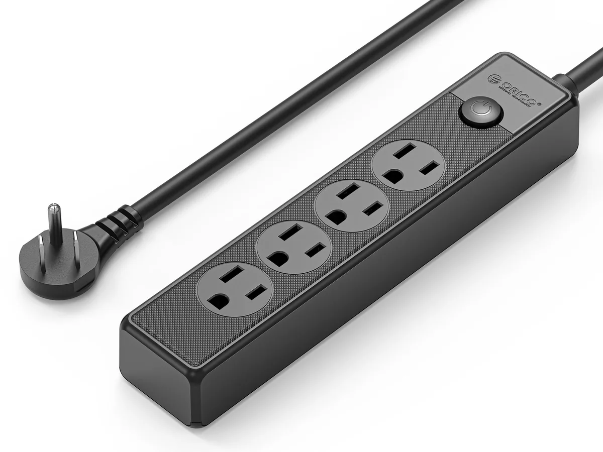 Orico Orico PW-3A1U2C power strip 3 AC 1 USB-A 2 USB-C 10 ft cord — product photo