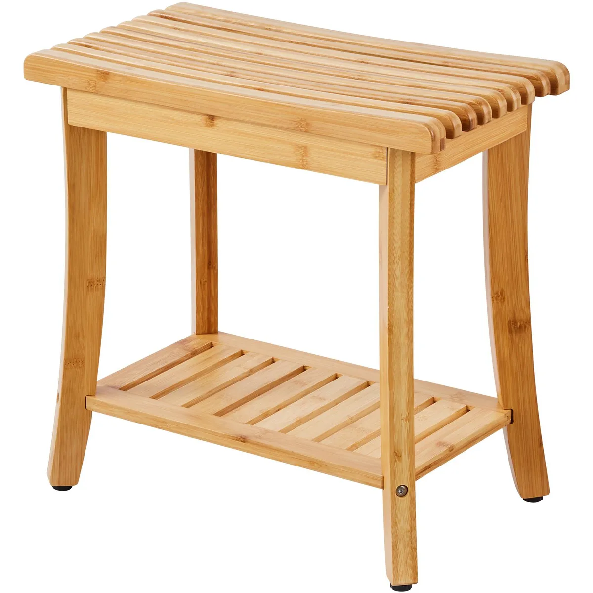 VEVOR VEVOR Bamboo Shower Bench 19.1 x 11.3 x 18.3 in 330 lbs — product photo