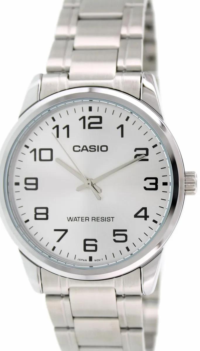 CASIO CASIO MTPV001D-7B Silver Stainless Steel Quartz Watch — product photo