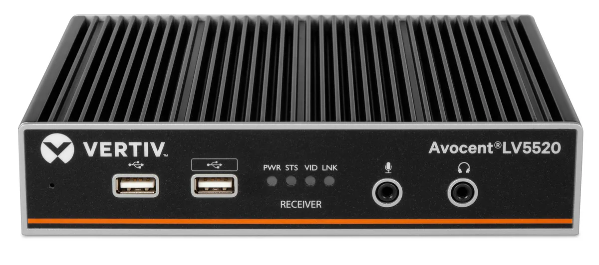Vertiv Vertiv Avocent LV5520R-400 4K dual-head KVM extender — product photo