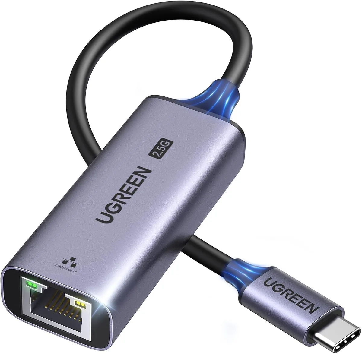 KINGARD KINGARD USB-C to Ethernet Adapter 2.5G Aluminium RTL8156BG — product photo