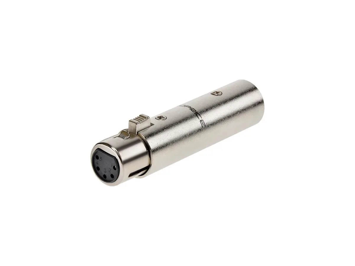 Monoprice Inc. Monoprice 601604 3-Pin Male to 5-Pin Female DMX Converter — product photo