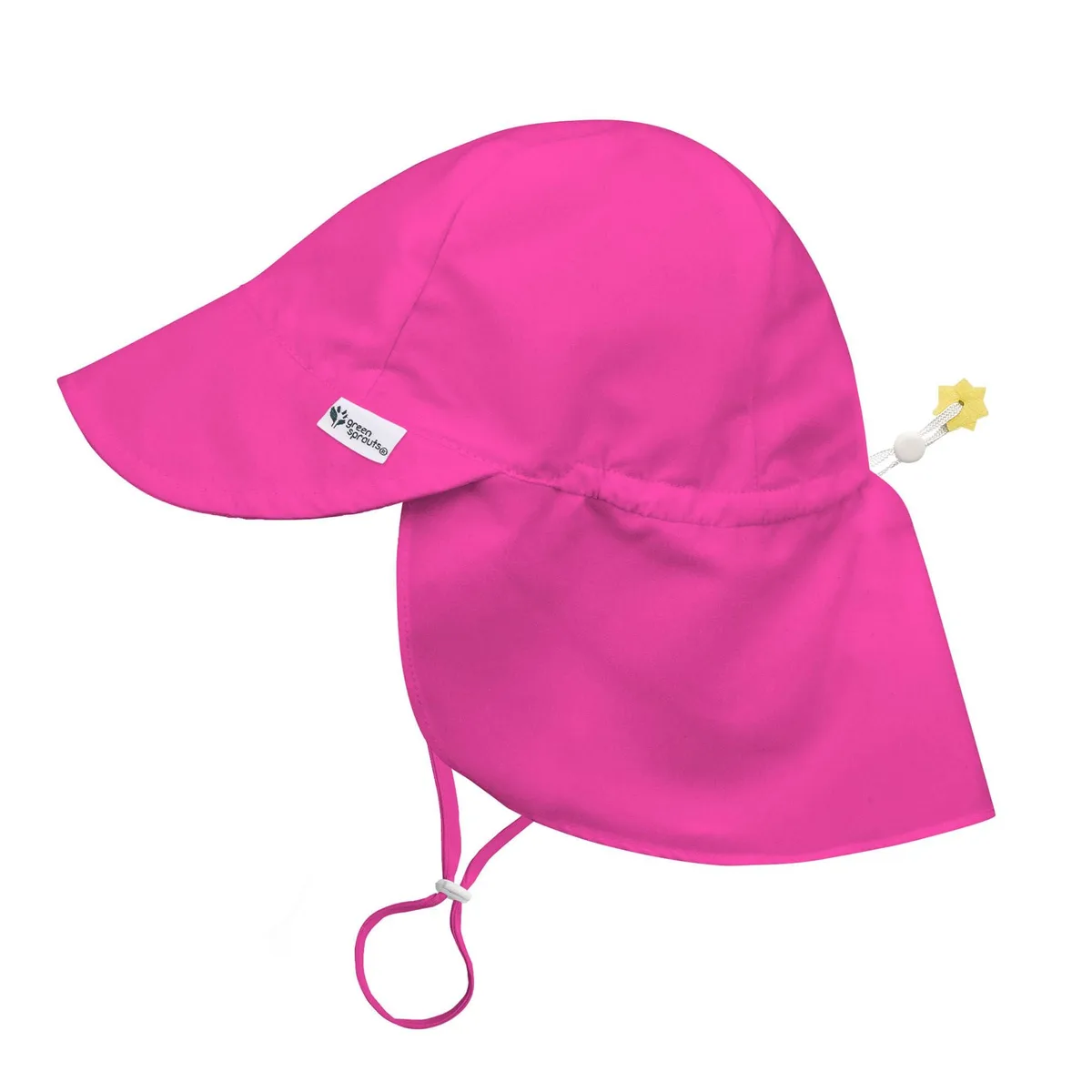 UPF 50+ Eco Safety Flap Hat 747138 Black One Size — product photo