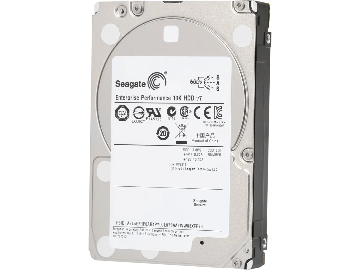 Seagate Seagate ST1200MM0017 1.2TB 10000 RPM 64MB SAS 2.5" internal hard drive — product photo